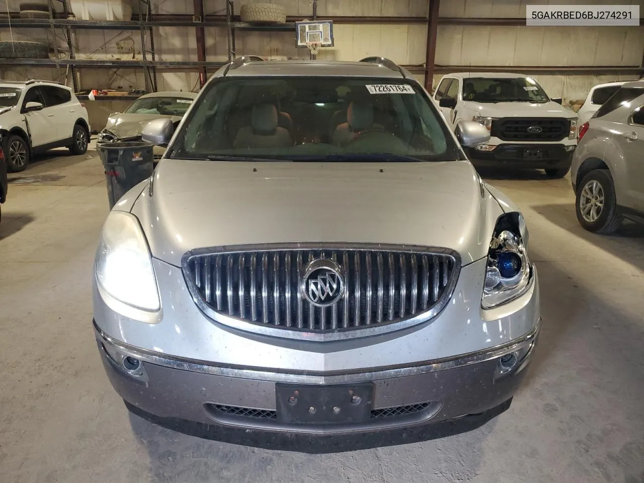 5GAKRBED6BJ274291 2011 Buick Enclave Cxl