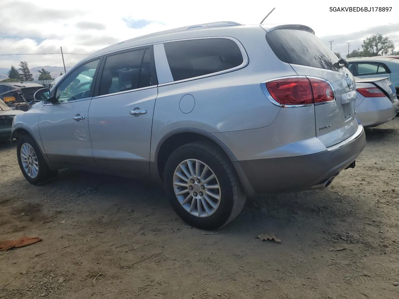 2011 Buick Enclave Cxl VIN: 5GAKVBED6BJ178897 Lot: 72589904