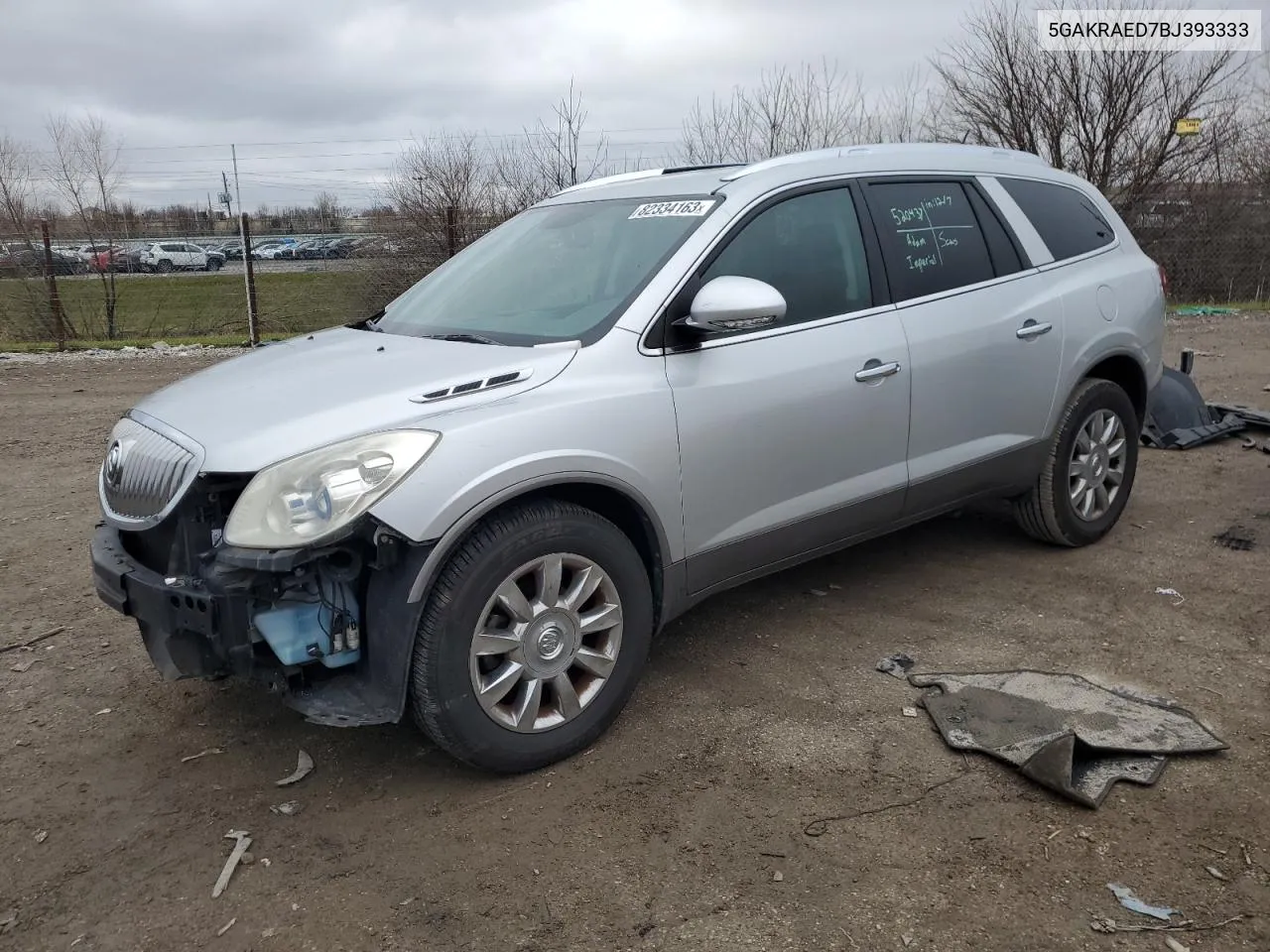 2011 Buick Enclave Cx VIN: 5GAKRAED7BJ393333 Lot: 82334163