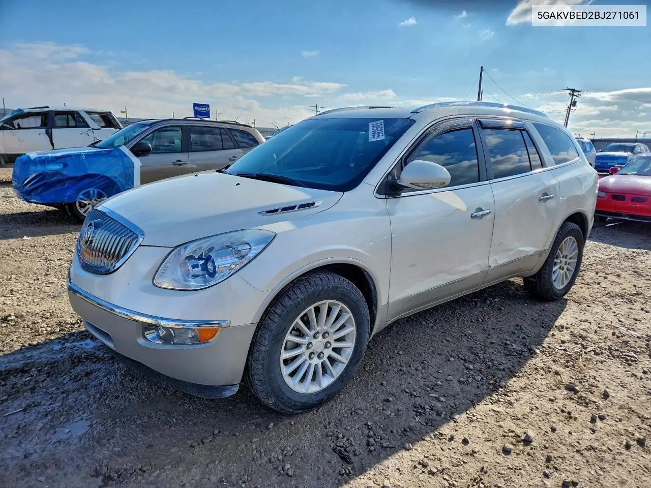 5GAKVBED2BJ271061 2011 Buick Enclave Cxl