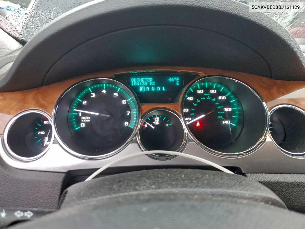 5GAKVBED8BJ161129 2011 Buick Enclave Cxl