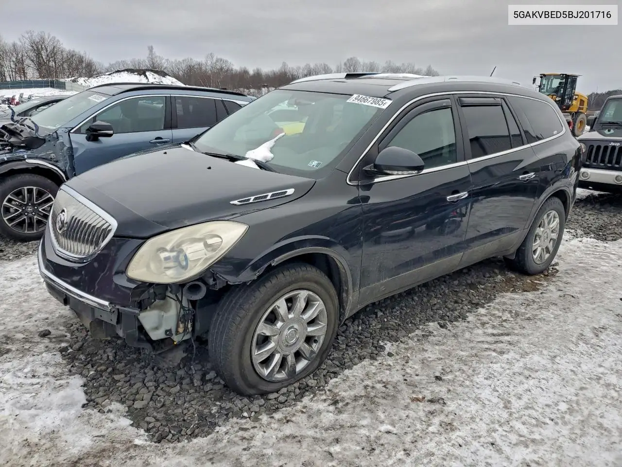 5GAKVBED5BJ201716 2011 Buick Enclave Cxl