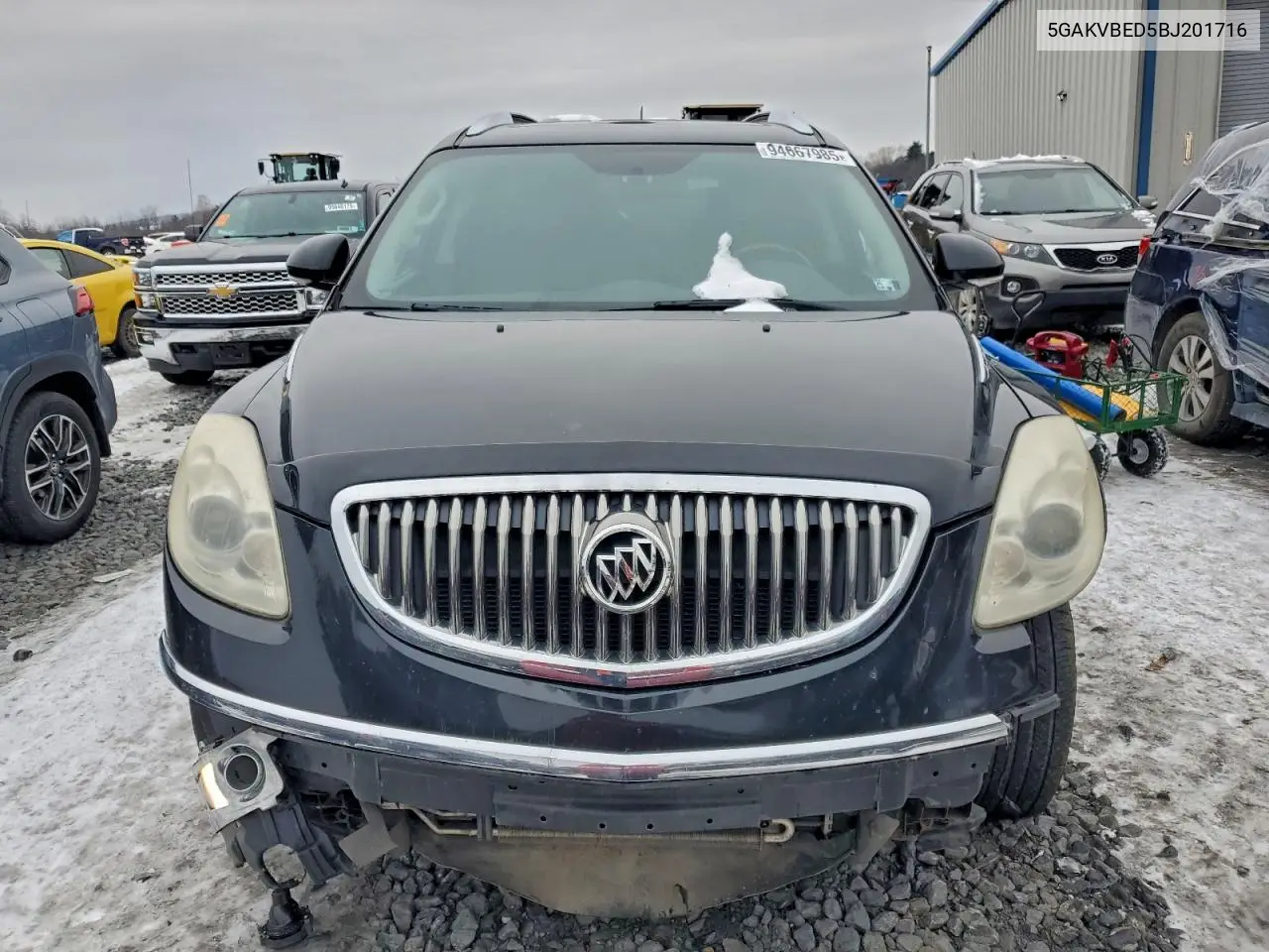 5GAKVBED5BJ201716 2011 Buick Enclave Cxl
