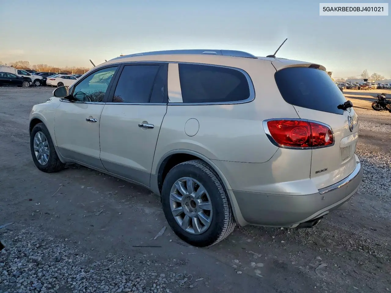 5GAKRBED0BJ401021 2011 Buick Enclave Cxl