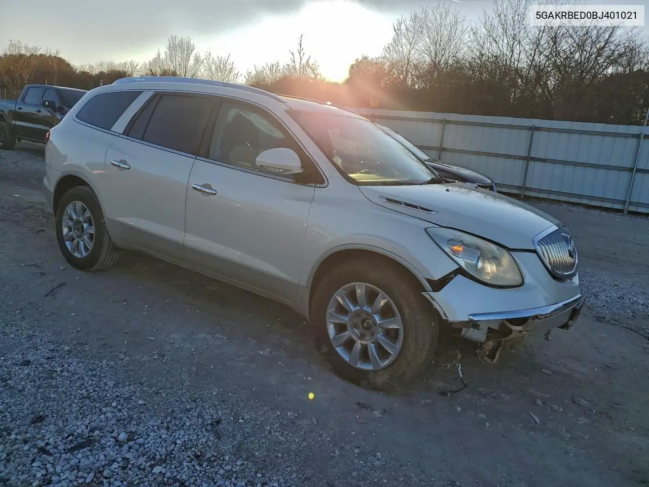 5GAKRBED0BJ401021 2011 Buick Enclave Cxl