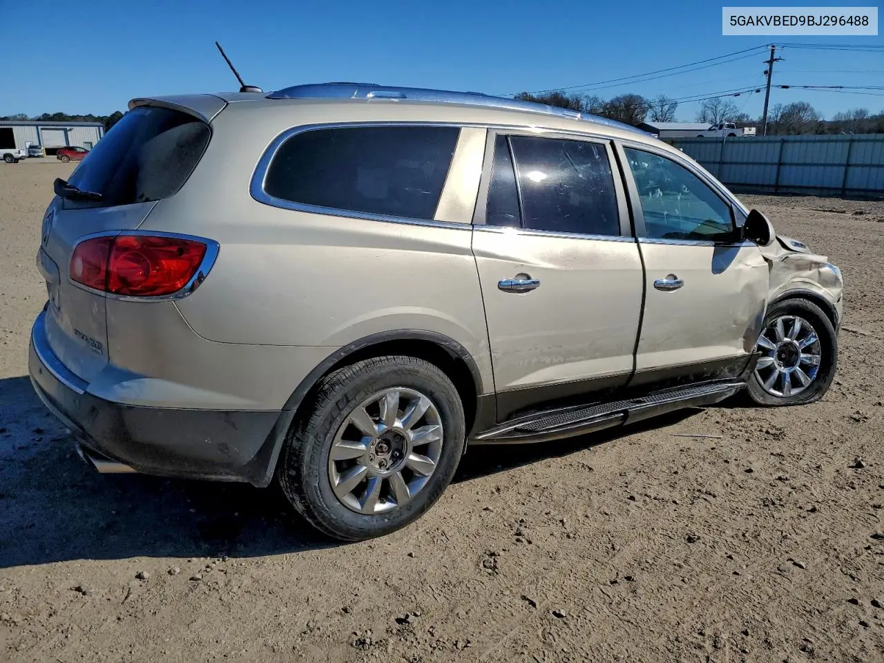 5GAKVBED9BJ296488 2011 Buick Enclave Cxl