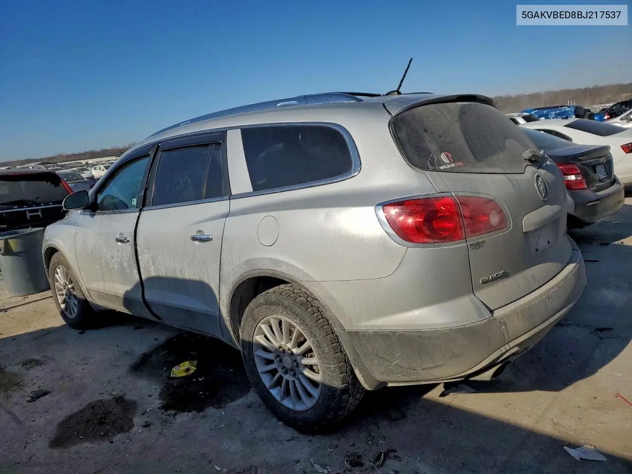 5GAKVBED8BJ217537 2011 Buick Enclave Cxl