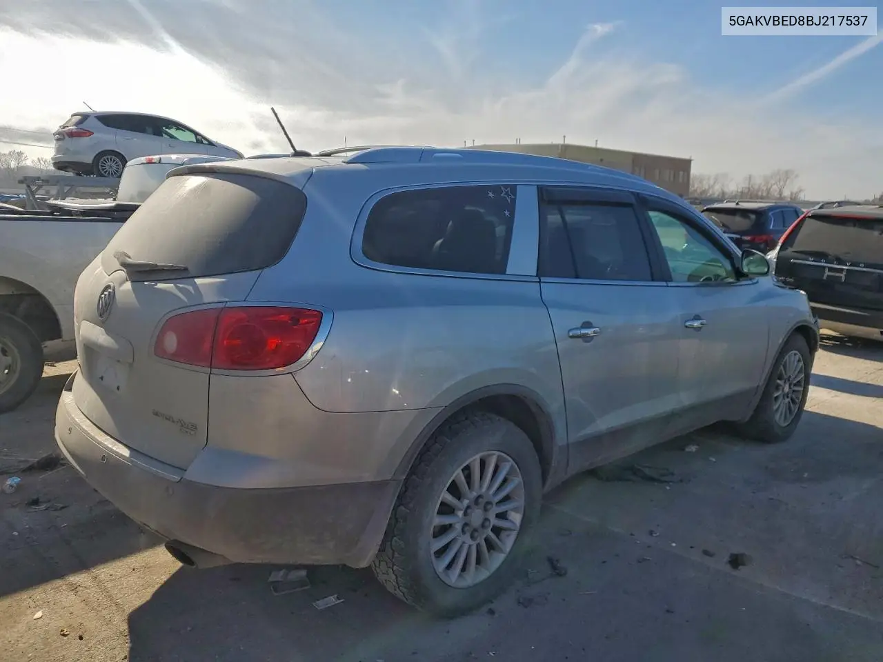 5GAKVBED8BJ217537 2011 Buick Enclave Cxl