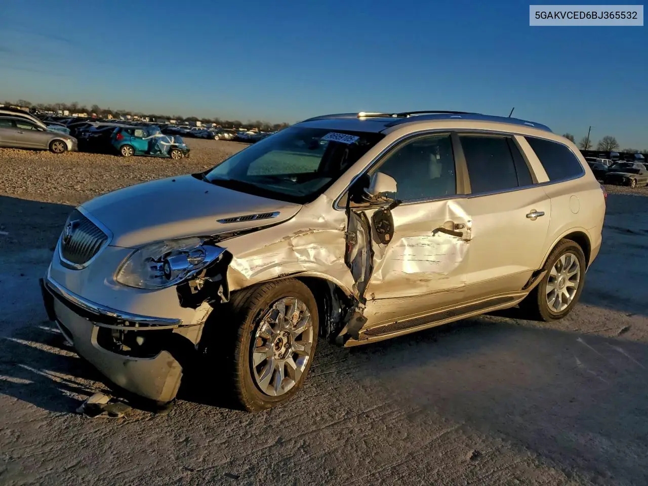 5GAKVCED6BJ365532 2011 Buick Enclave Cxl