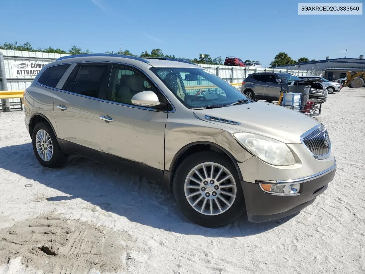 2012 Buick Enclave VIN: 5GAKRCED2CJ333540 Lot: 49209104