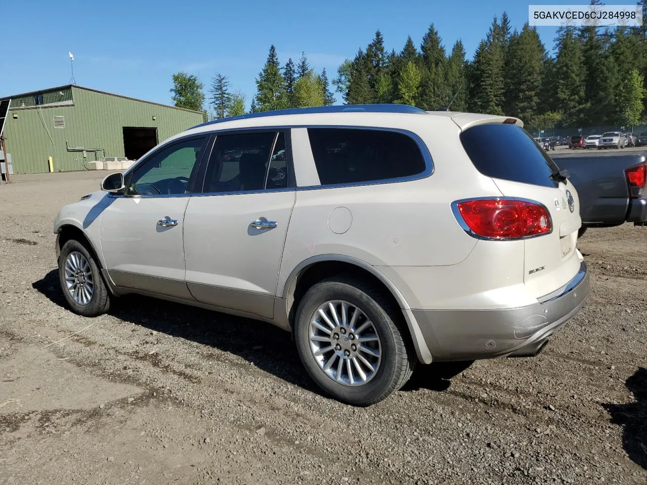 2012 Buick Enclave VIN: 5GAKVCED6CJ284998 Lot: 54020434