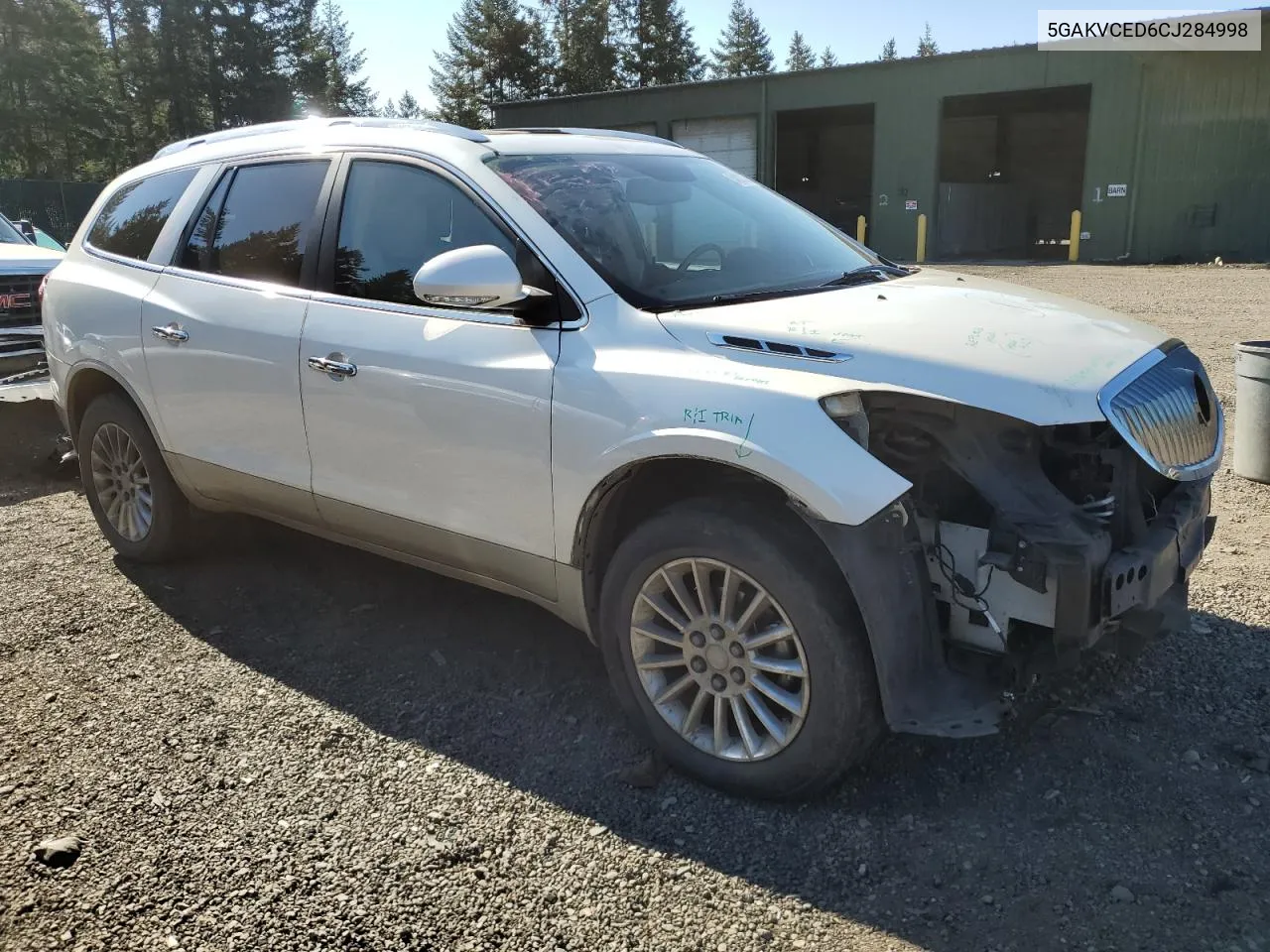 2012 Buick Enclave VIN: 5GAKVCED6CJ284998 Lot: 54020434