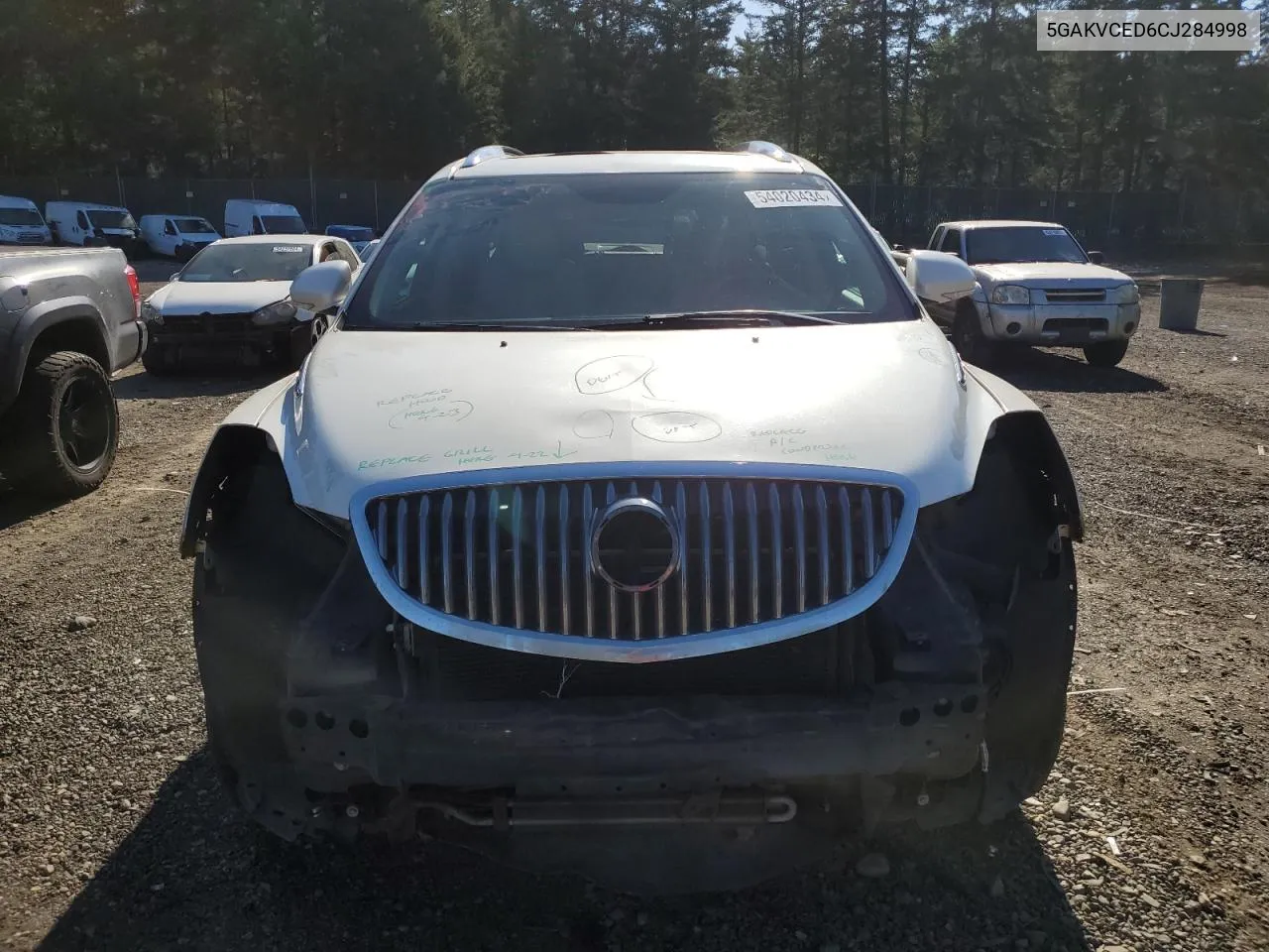 5GAKVCED6CJ284998 2012 Buick Enclave