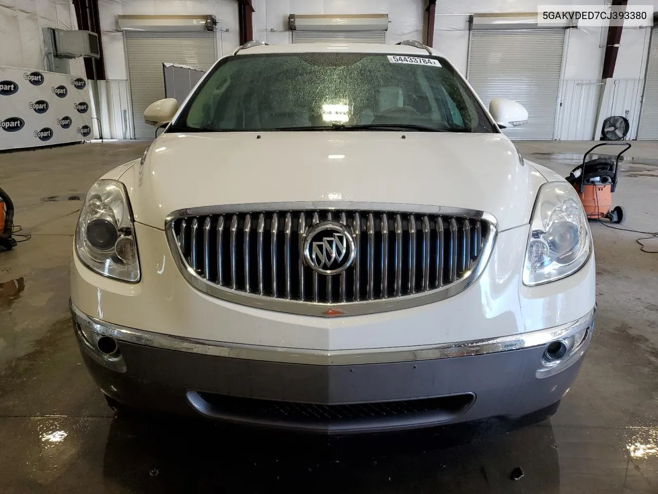 2012 Buick Enclave VIN: 5GAKVDED7CJ393380 Lot: 54433784