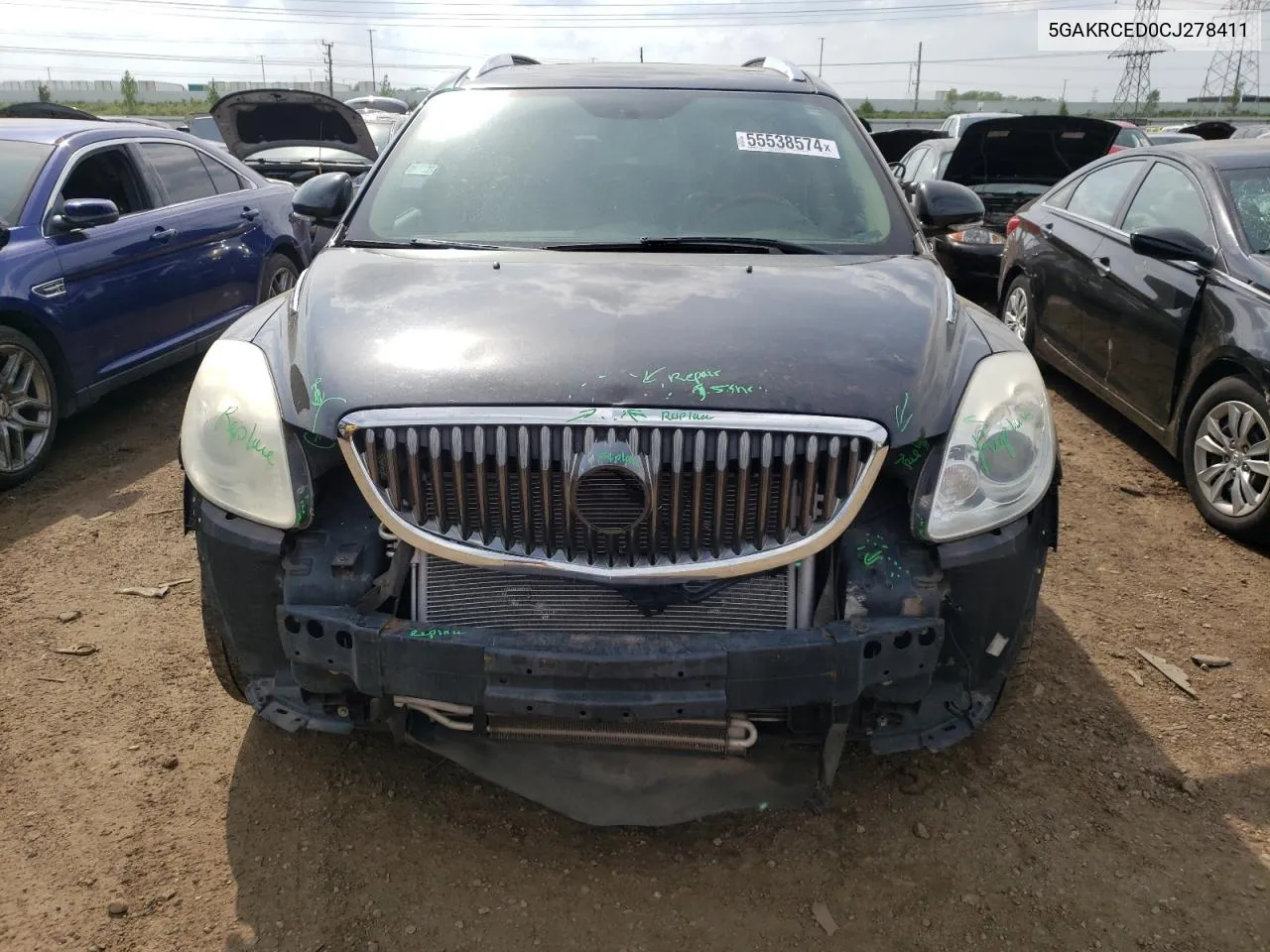 5GAKRCED0CJ278411 2012 Buick Enclave