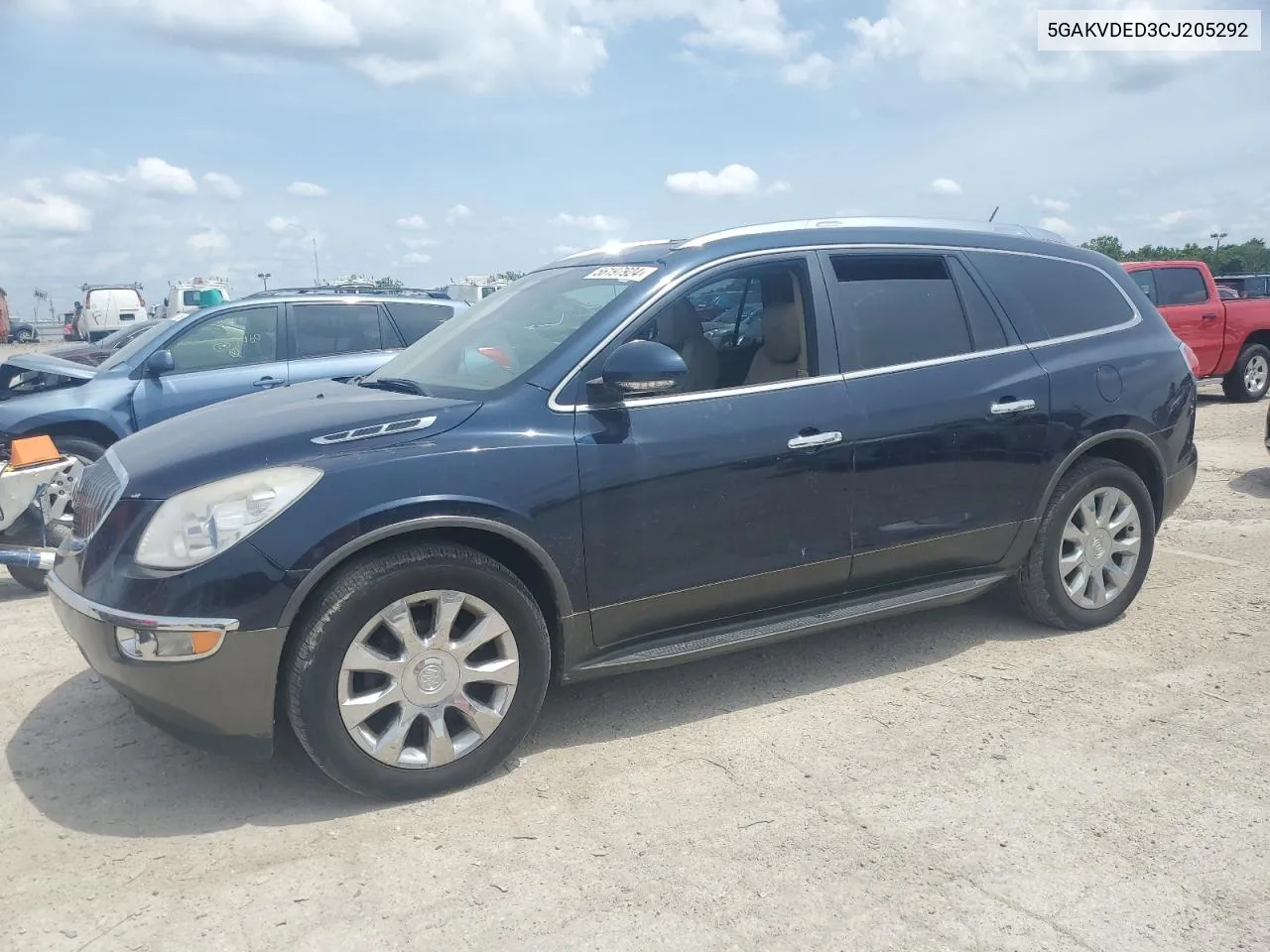 2012 Buick Enclave VIN: 5GAKVDED3CJ205292 Lot: 56197924