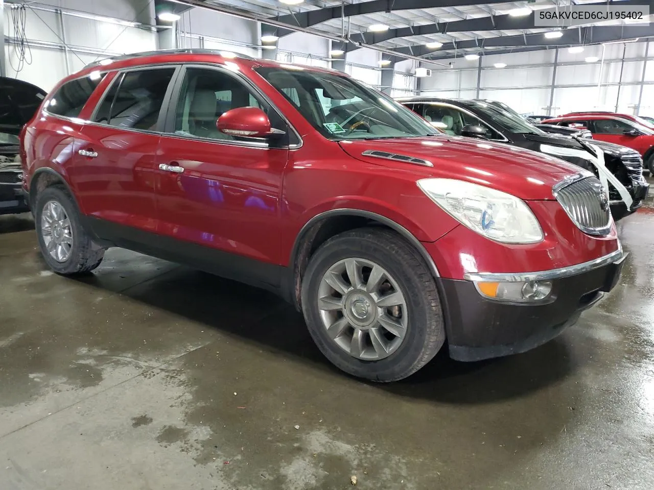 2012 Buick Enclave VIN: 5GAKVCED6CJ195402 Lot: 56282254