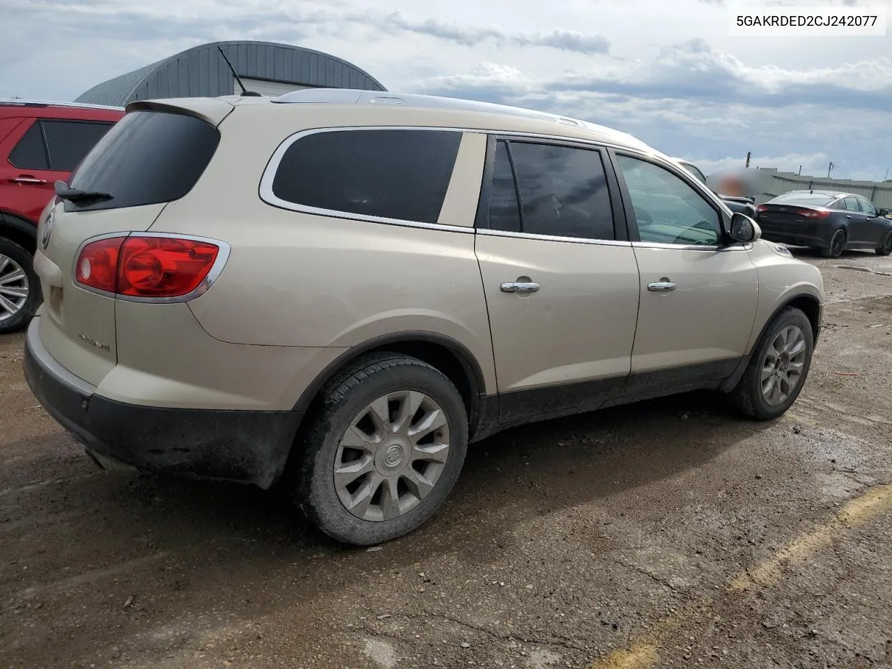 2012 Buick Enclave VIN: 5GAKRDED2CJ242077 Lot: 56615614