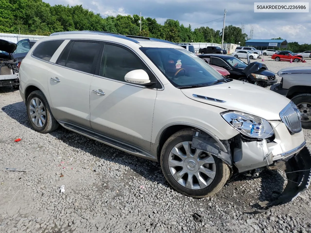 2012 Buick Enclave VIN: 5GAKRDED9CJ236986 Lot: 57329744