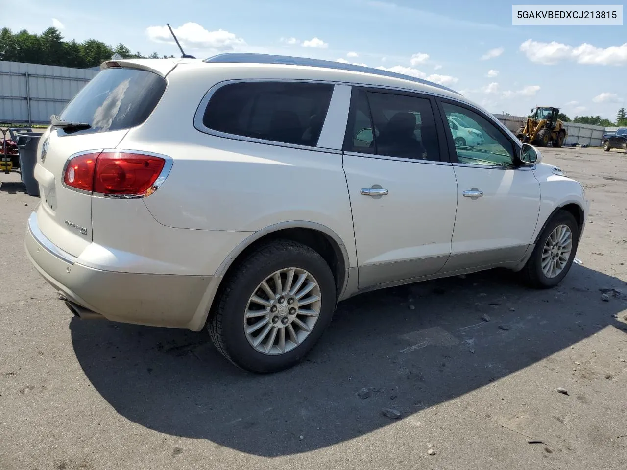 2012 Buick Enclave VIN: 5GAKVBEDXCJ213815 Lot: 63062974