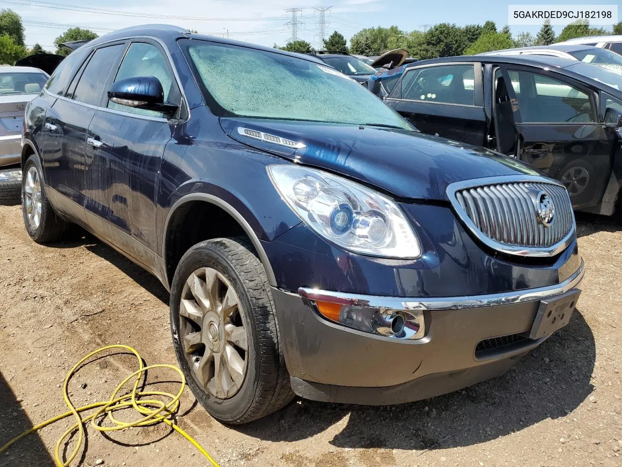 2012 Buick Enclave VIN: 5GAKRDED9CJ182198 Lot: 66370224