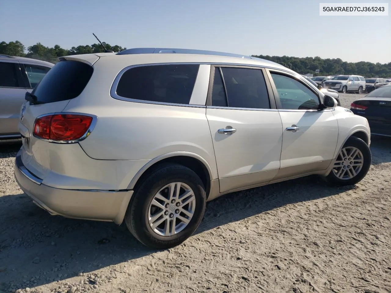 2012 Buick Enclave VIN: 5GAKRAED7CJ365243 Lot: 68137904