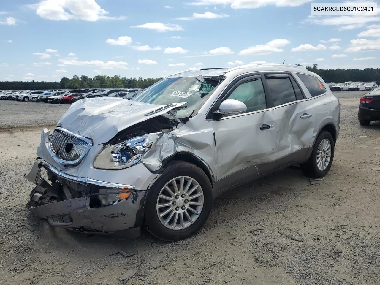 2012 Buick Enclave VIN: 5GAKRCED6CJ102401 Lot: 68316094