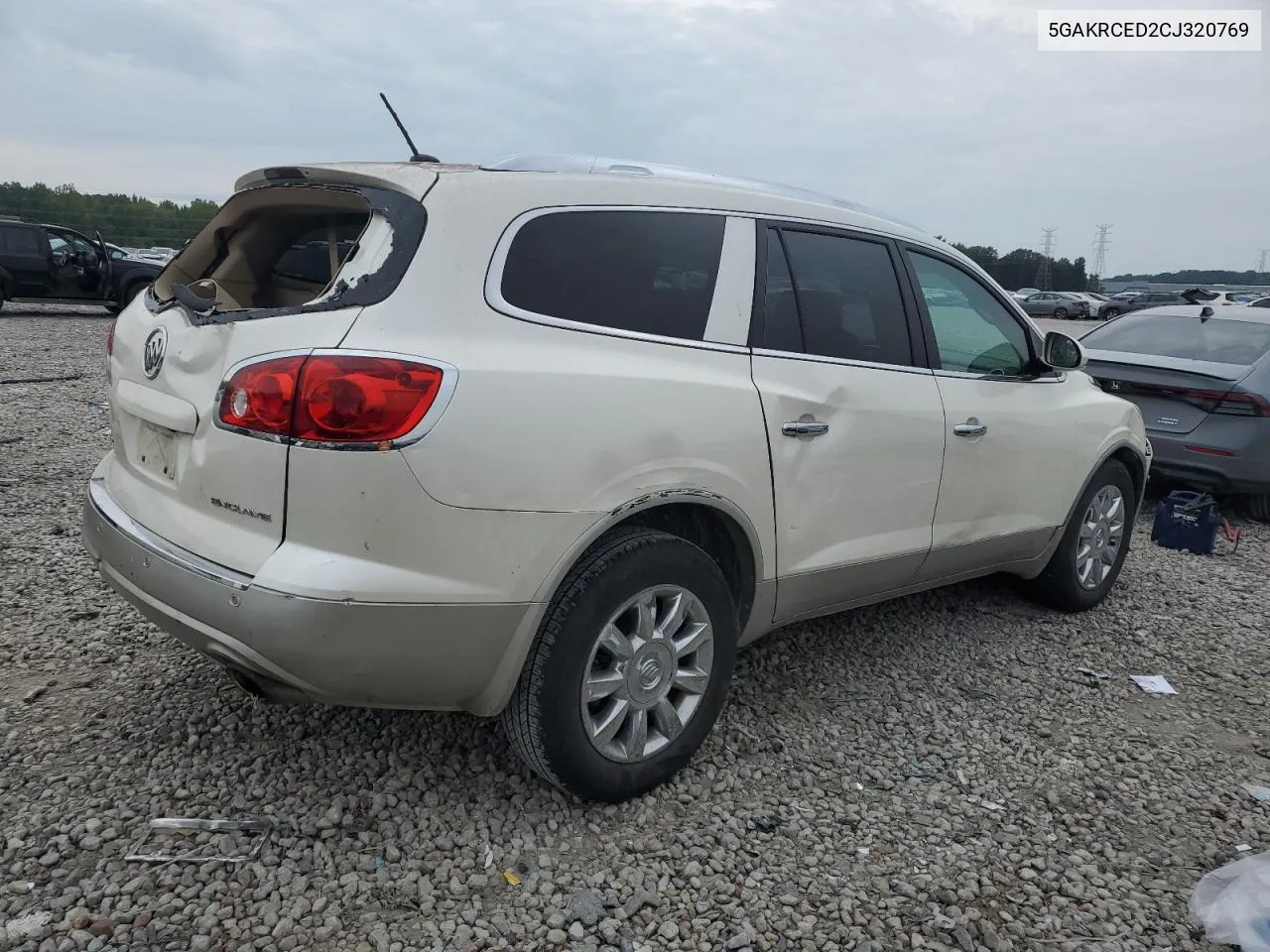 2012 Buick Enclave VIN: 5GAKRCED2CJ320769 Lot: 69762904