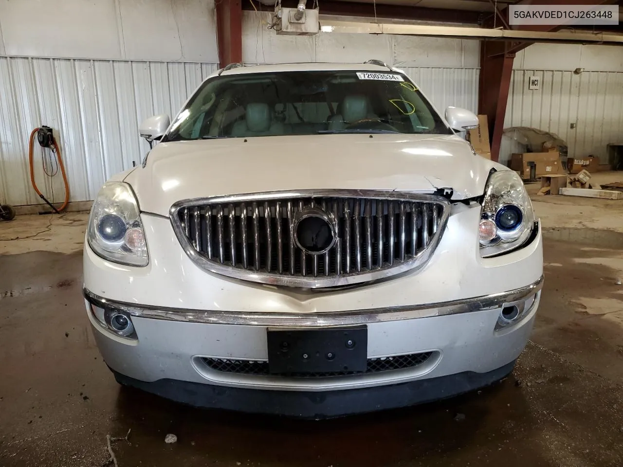 2012 Buick Enclave VIN: 5GAKVDED1CJ263448 Lot: 72003534