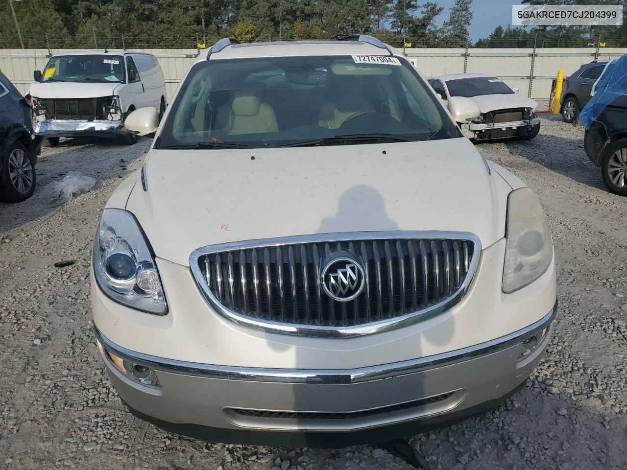 5GAKRCED7CJ204399 2012 Buick Enclave