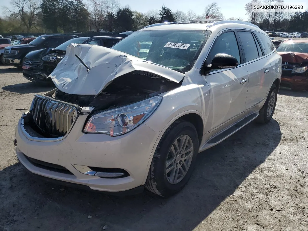 2013 Buick Enclave VIN: 5GAKRBKD7DJ196398 Lot: 48563204