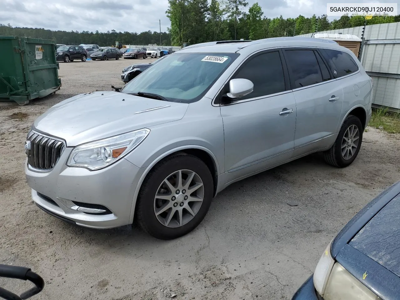 2013 Buick Enclave VIN: 5GAKRCKD9DJ120400 Lot: 53028664