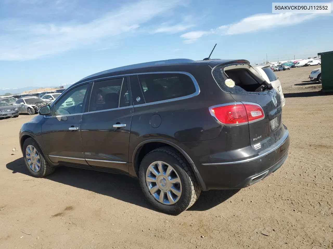 2013 Buick Enclave VIN: 5GAKVCKD9DJ112552 Lot: 56835394