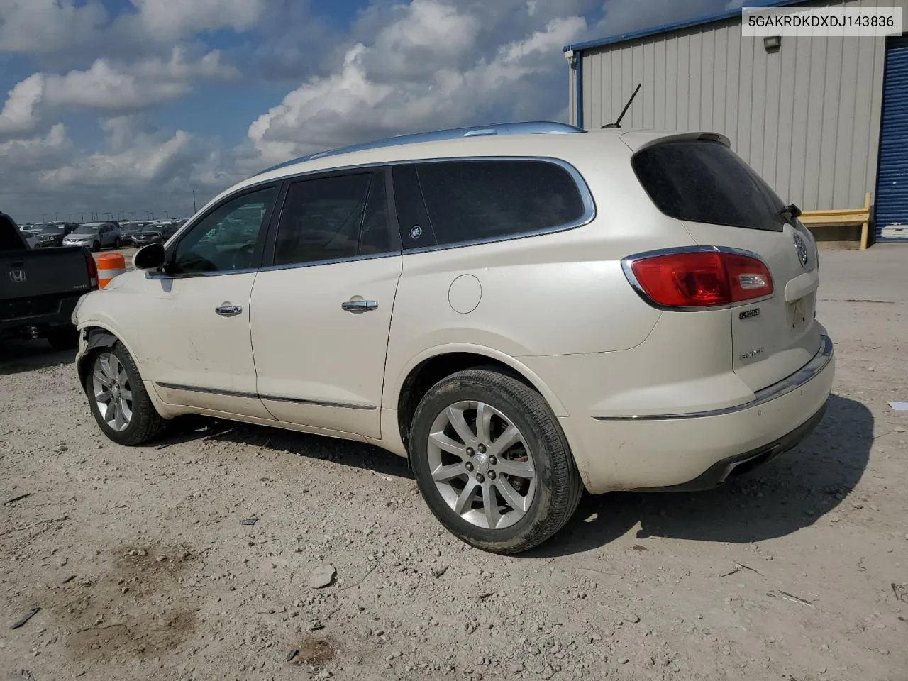 2013 Buick Enclave VIN: 5GAKRDKDXDJ143836 Lot: 64272884