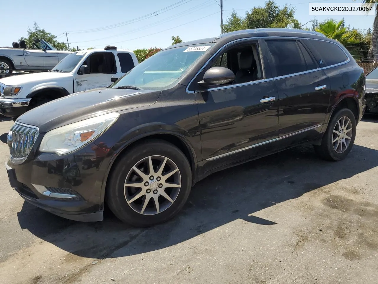 2013 Buick Enclave VIN: 5GAKVCKD2DJ270067 Lot: 66243824