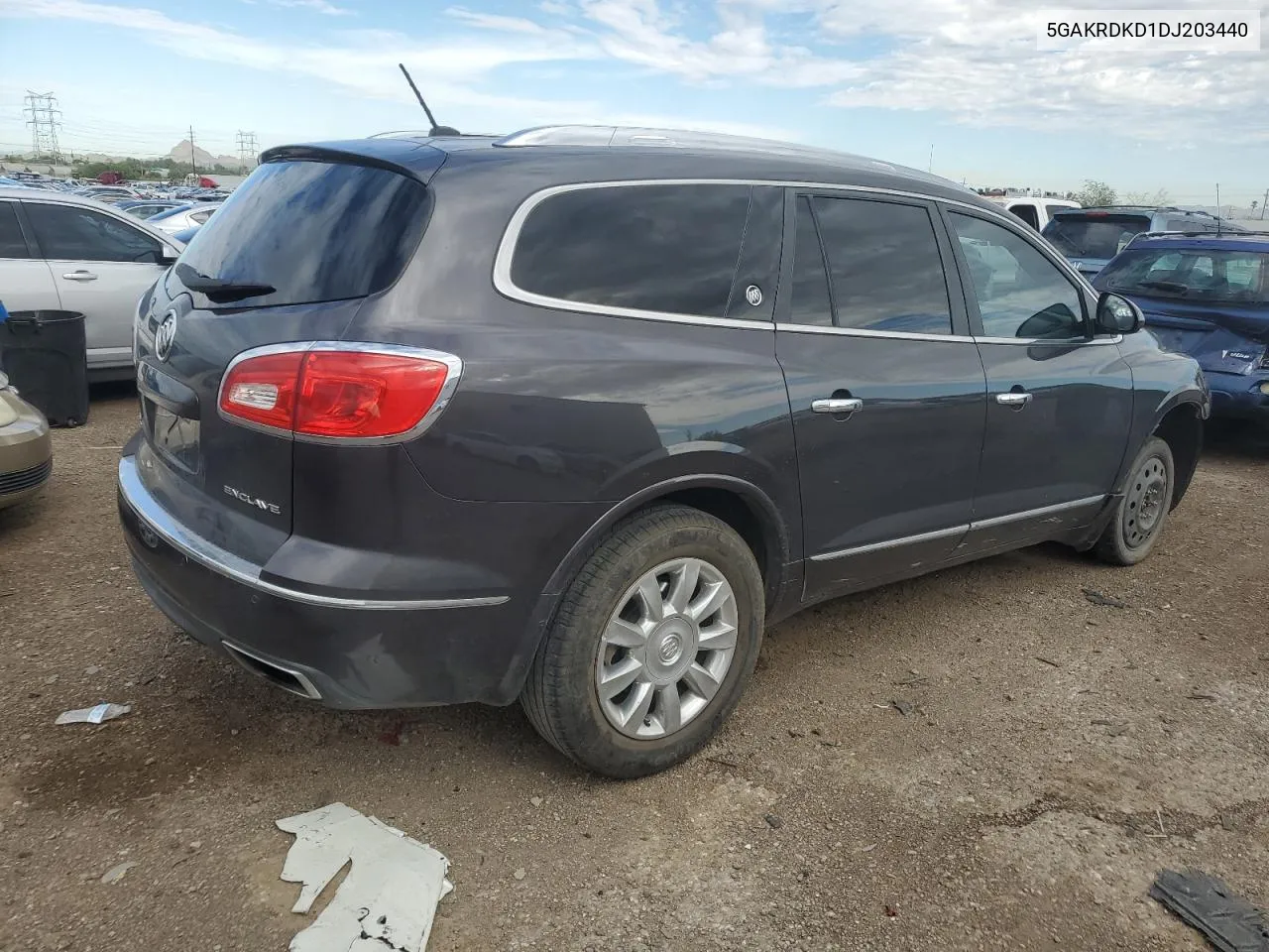 2013 Buick Enclave VIN: 5GAKRDKD1DJ203440 Lot: 66435314