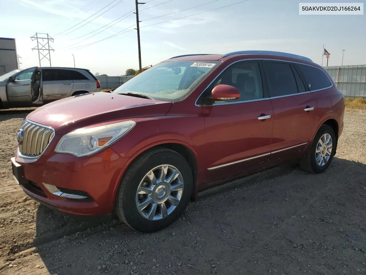 2013 Buick Enclave VIN: 5GAKVDKD2DJ166264 Lot: 70305974