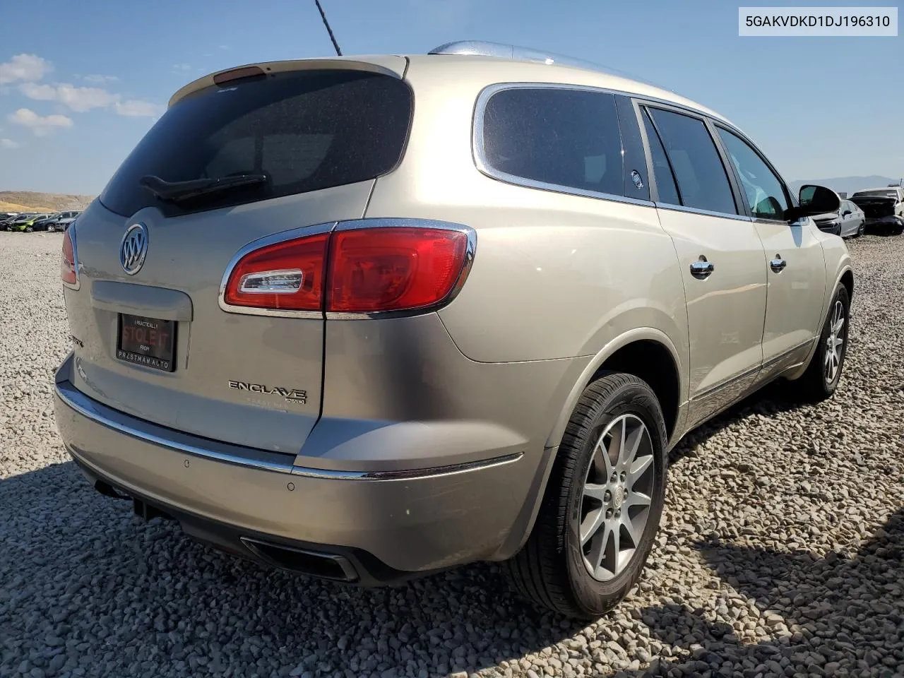 2013 Buick Enclave VIN: 5GAKVDKD1DJ196310 Lot: 70837914