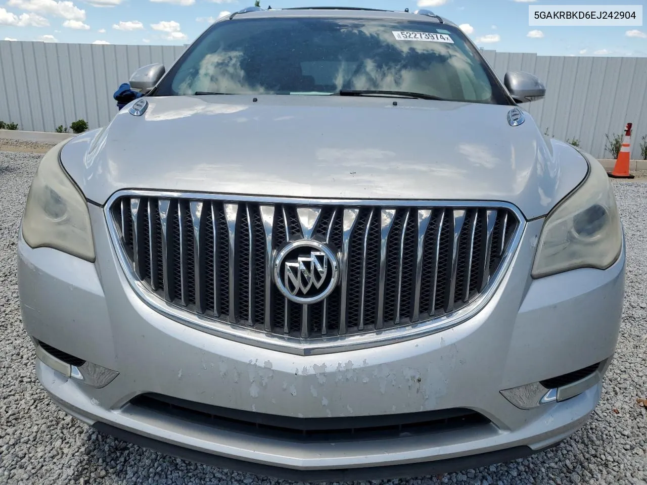 2014 Buick Enclave VIN: 5GAKRBKD6EJ242904 Lot: 52273974