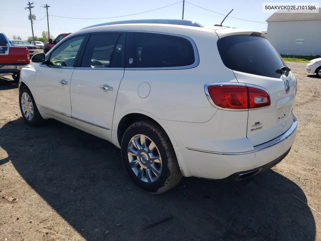 2014 Buick Enclave VIN: 5GAKVCKD2EJ101586 Lot: 54200884