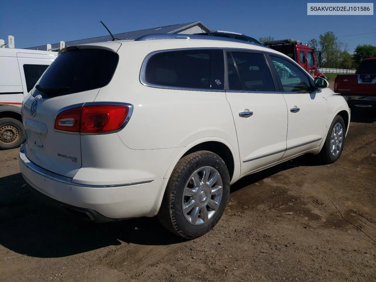 2014 Buick Enclave VIN: 5GAKVCKD2EJ101586 Lot: 54200884