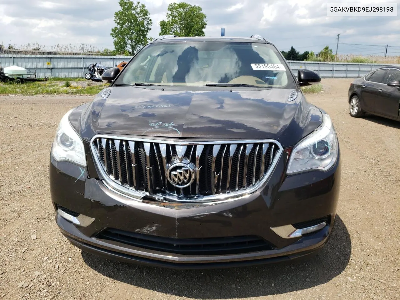 2014 Buick Enclave VIN: 5GAKVBKD9EJ298198 Lot: 55195464