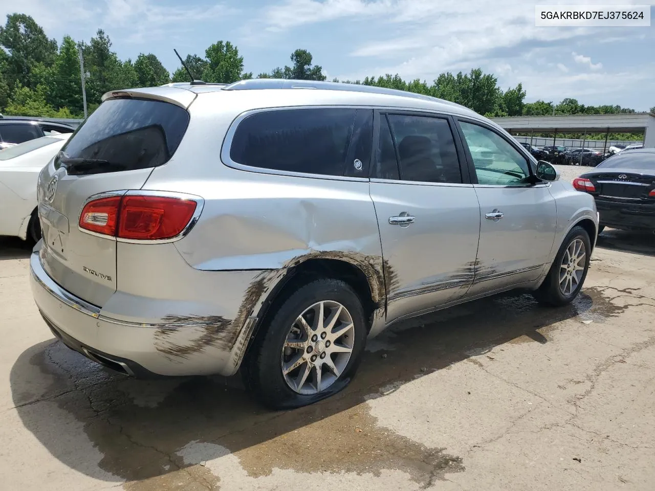 5GAKRBKD7EJ375624 2014 Buick Enclave