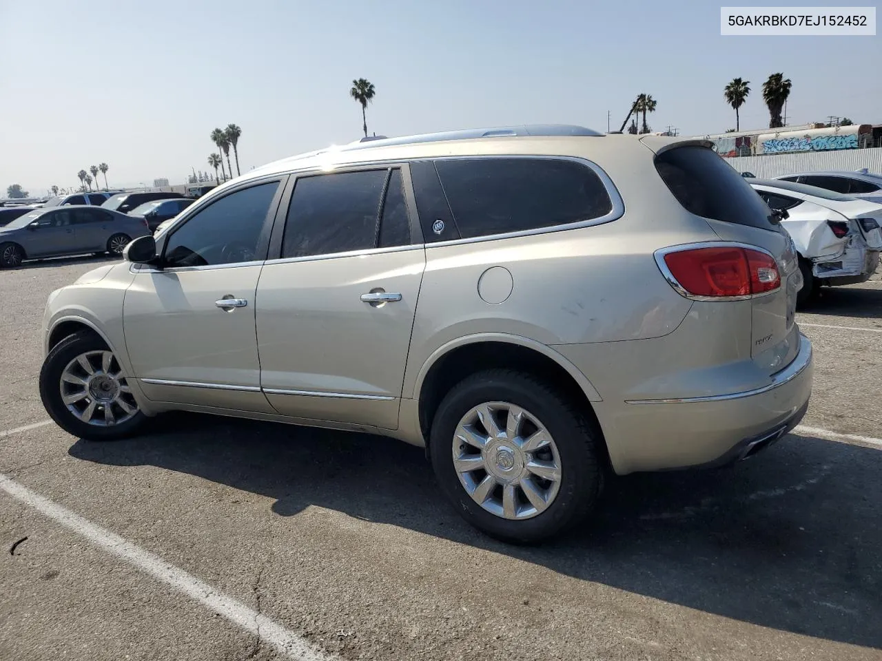 2014 Buick Enclave VIN: 5GAKRBKD7EJ152452 Lot: 56955424