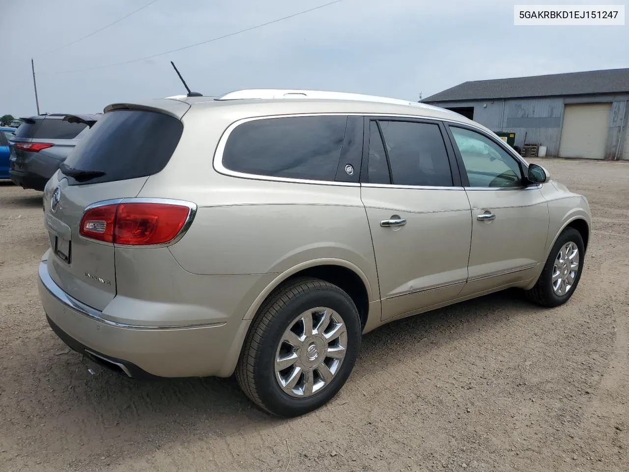 2014 Buick Enclave VIN: 5GAKRBKD1EJ151247 Lot: 58107604