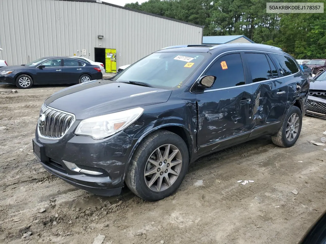 5GAKRBKD0EJ178357 2014 Buick Enclave