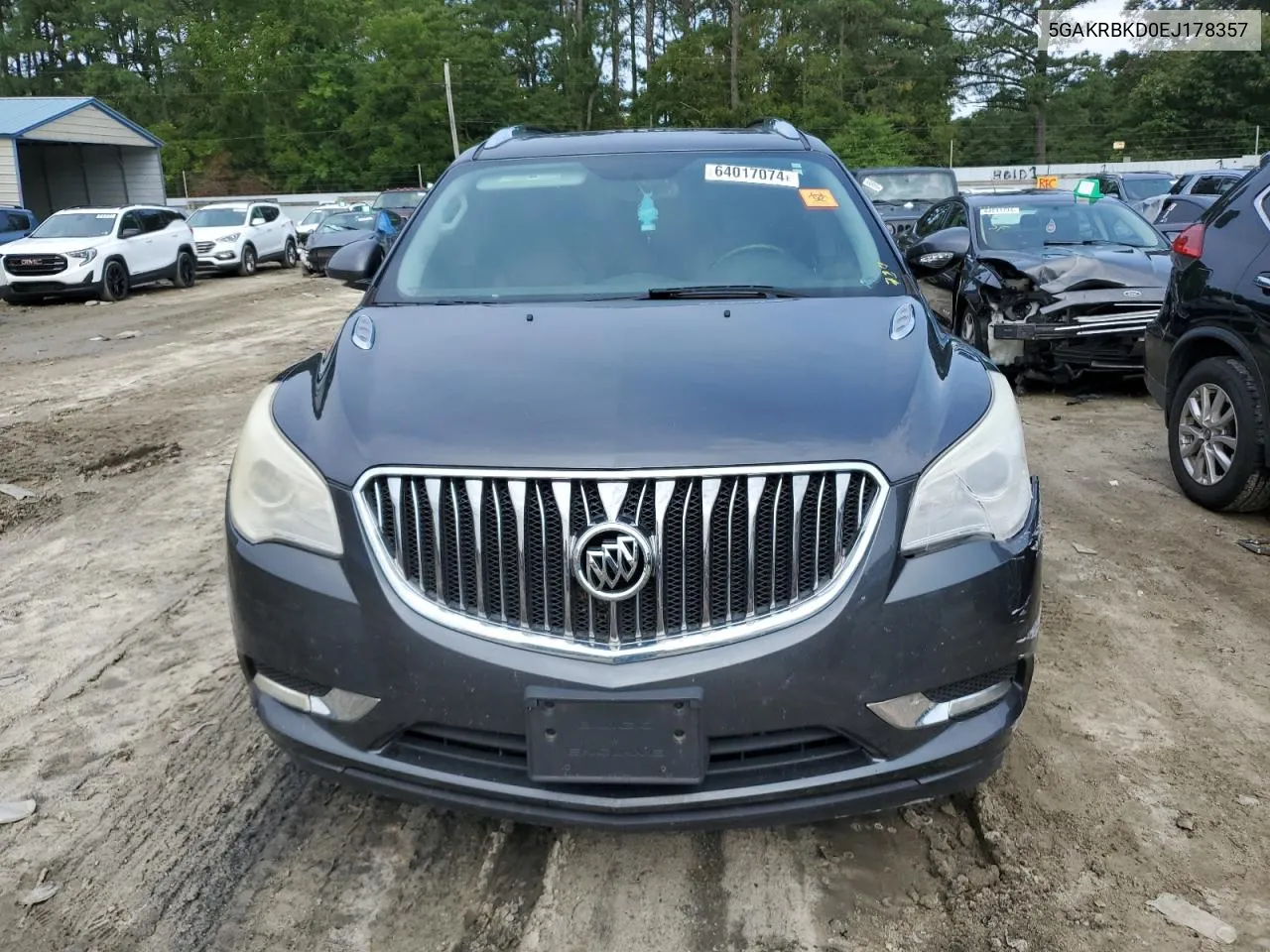 2014 Buick Enclave VIN: 5GAKRBKD0EJ178357 Lot: 64017074