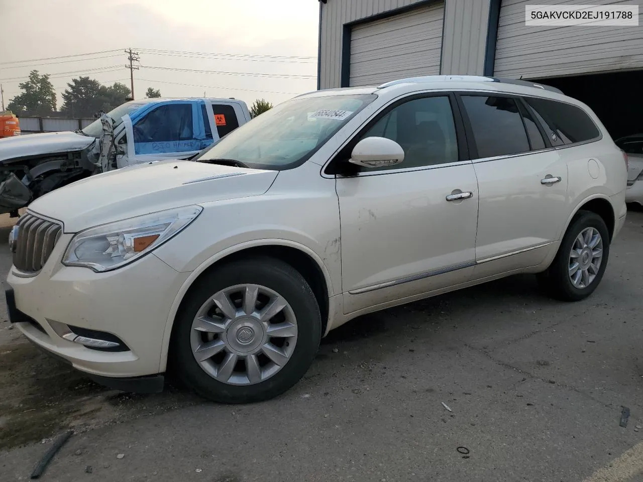 5GAKVCKD2EJ191788 2014 Buick Enclave