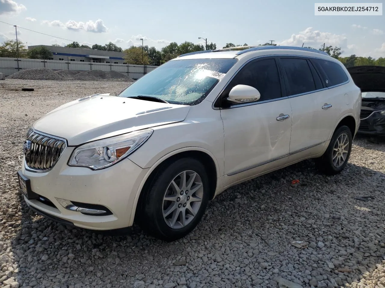 2014 Buick Enclave VIN: 5GAKRBKD2EJ254712 Lot: 66674054