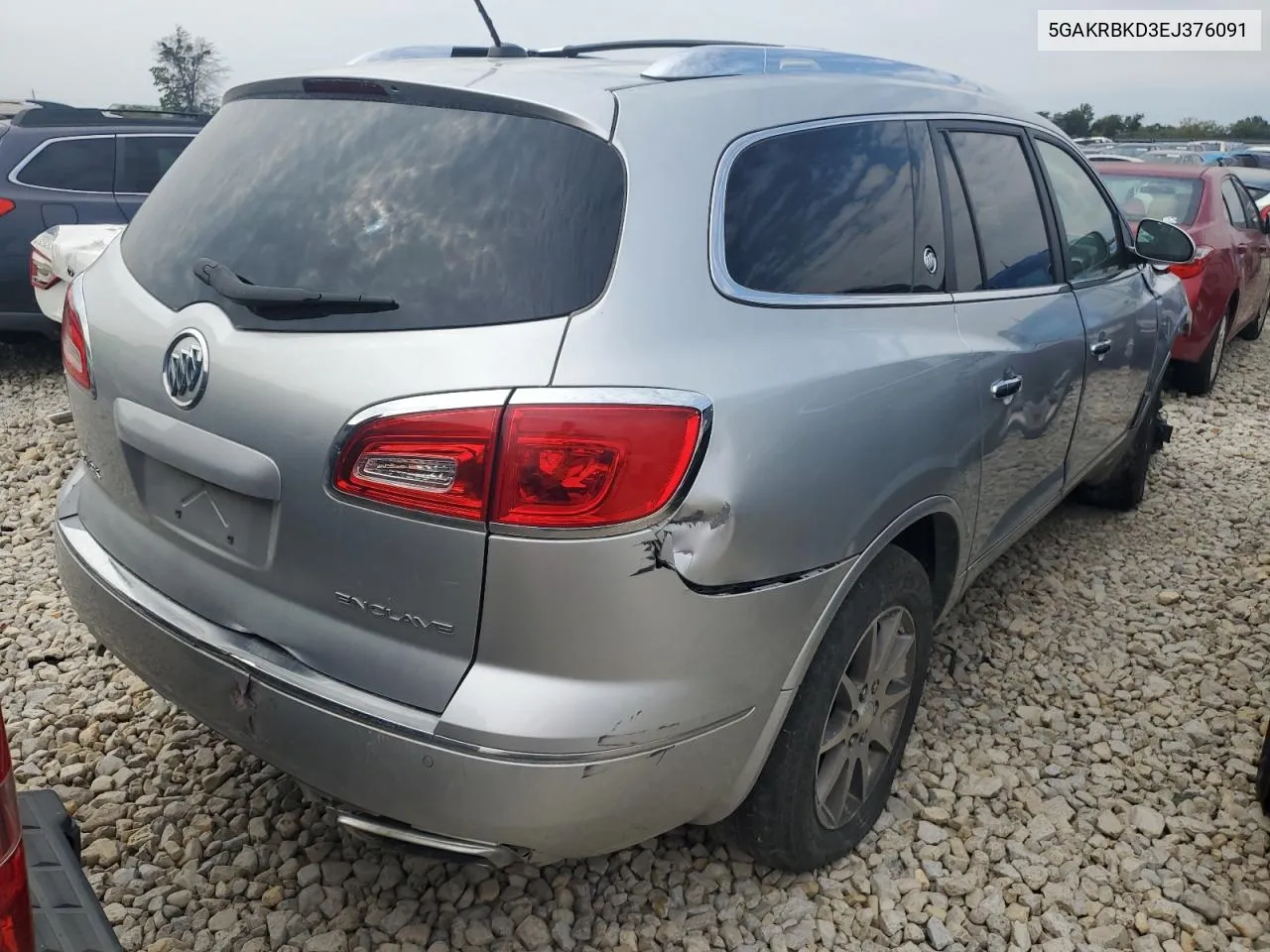 2014 Buick Enclave VIN: 5GAKRBKD3EJ376091 Lot: 66678034